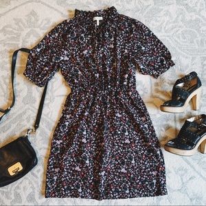 Rebecca Taylor Lyra Hammered Silk Dress